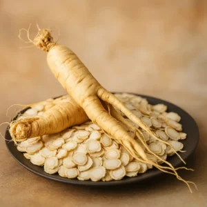 Chinese herbal medicine slices Roots & Rhizomes