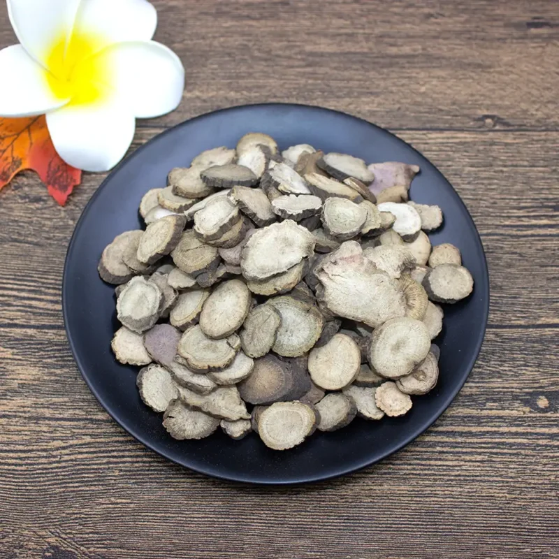 Racine de pivoine rouge (Chi Shao) Flocons Bulk Chinese Herb Supplier (4)