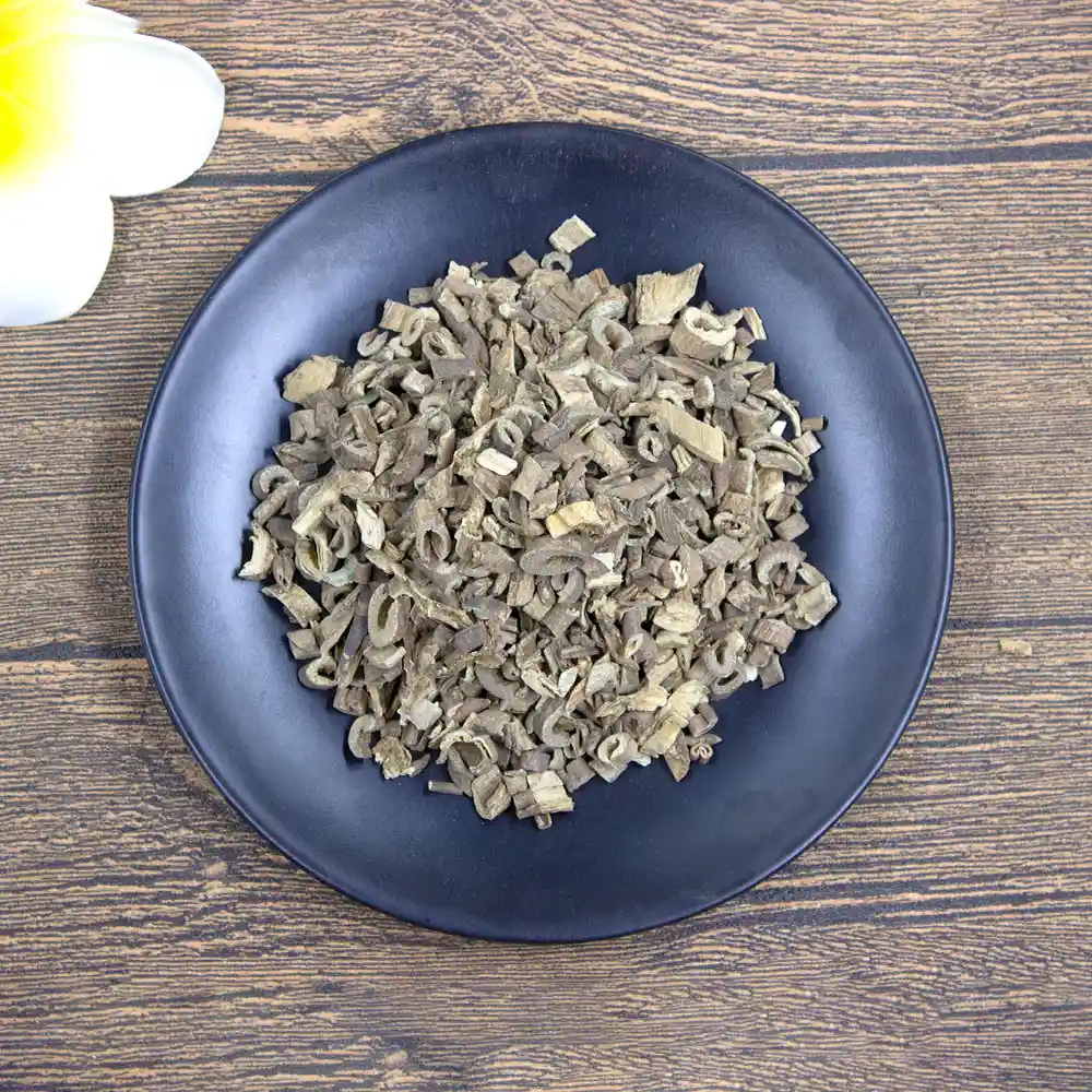 Ecorce d'éleuthérocoque séchée (Wu Jia Pi) coupée en vrac Fabricant de médicaments chinois (2)