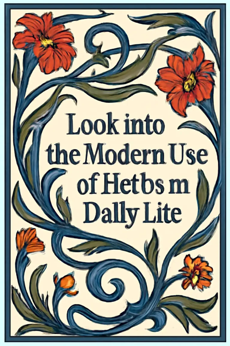 Look into the Modern Use of Herbs in Daily Life