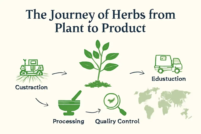 The Journey of Herbs from Plant to Product