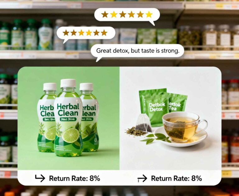 Herbal Clean vs. Detox Teas Surtido Devoluciones y Opiniones 1