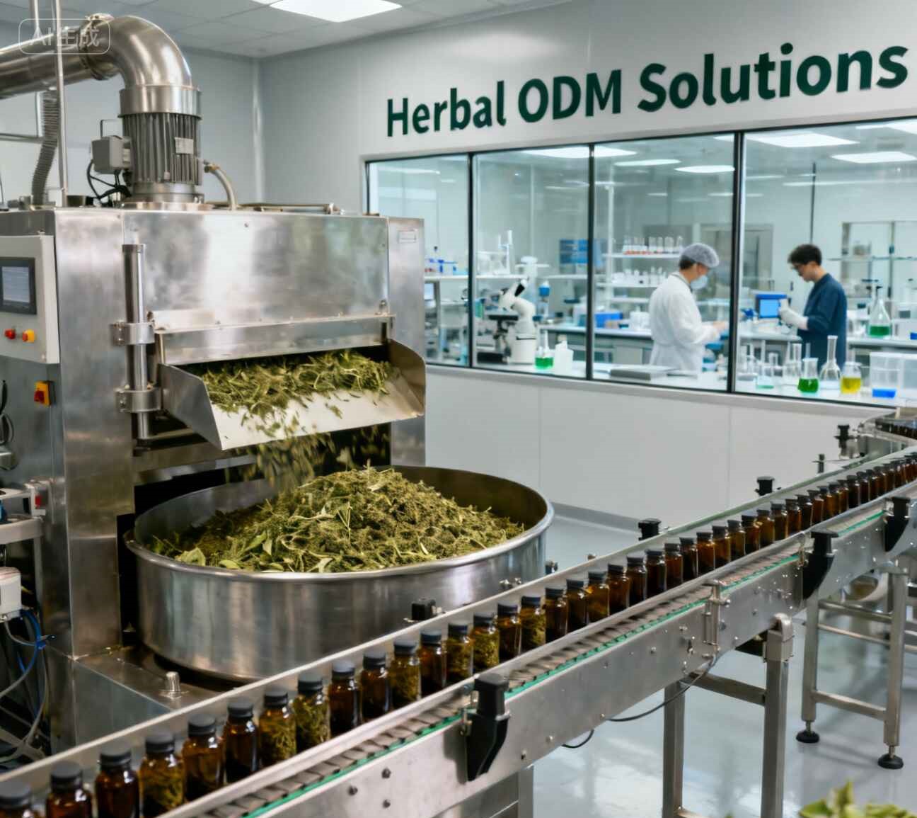 Produttore di prodotti erboristici che offre servizi ODM 2