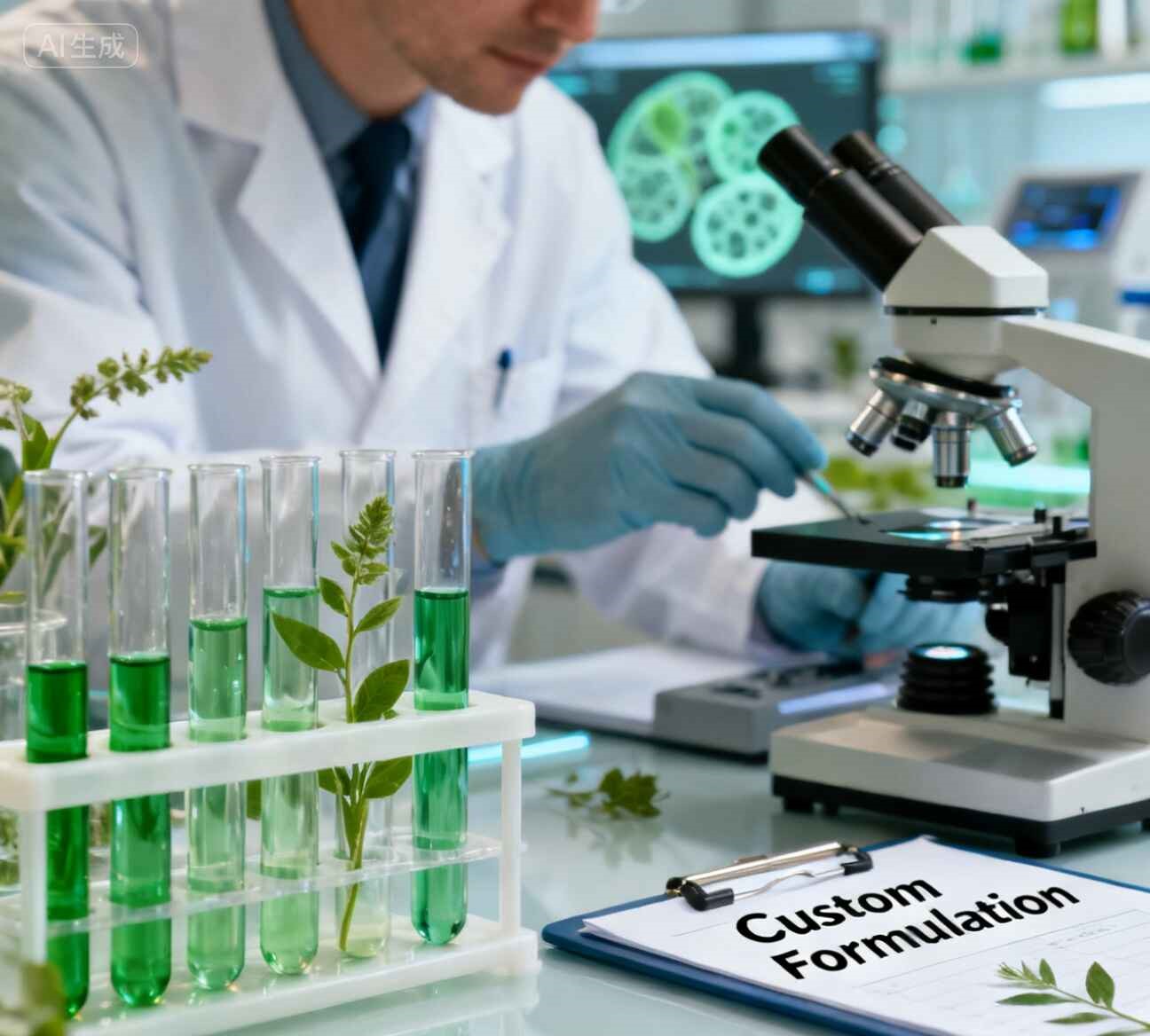 Produttore di prodotti erboristici che offre servizi ODM 4