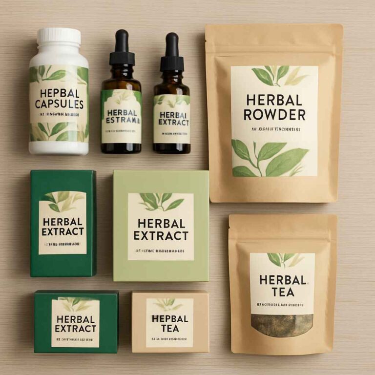 fabricante de productos a base de plantas para pedidos a gran escala 4