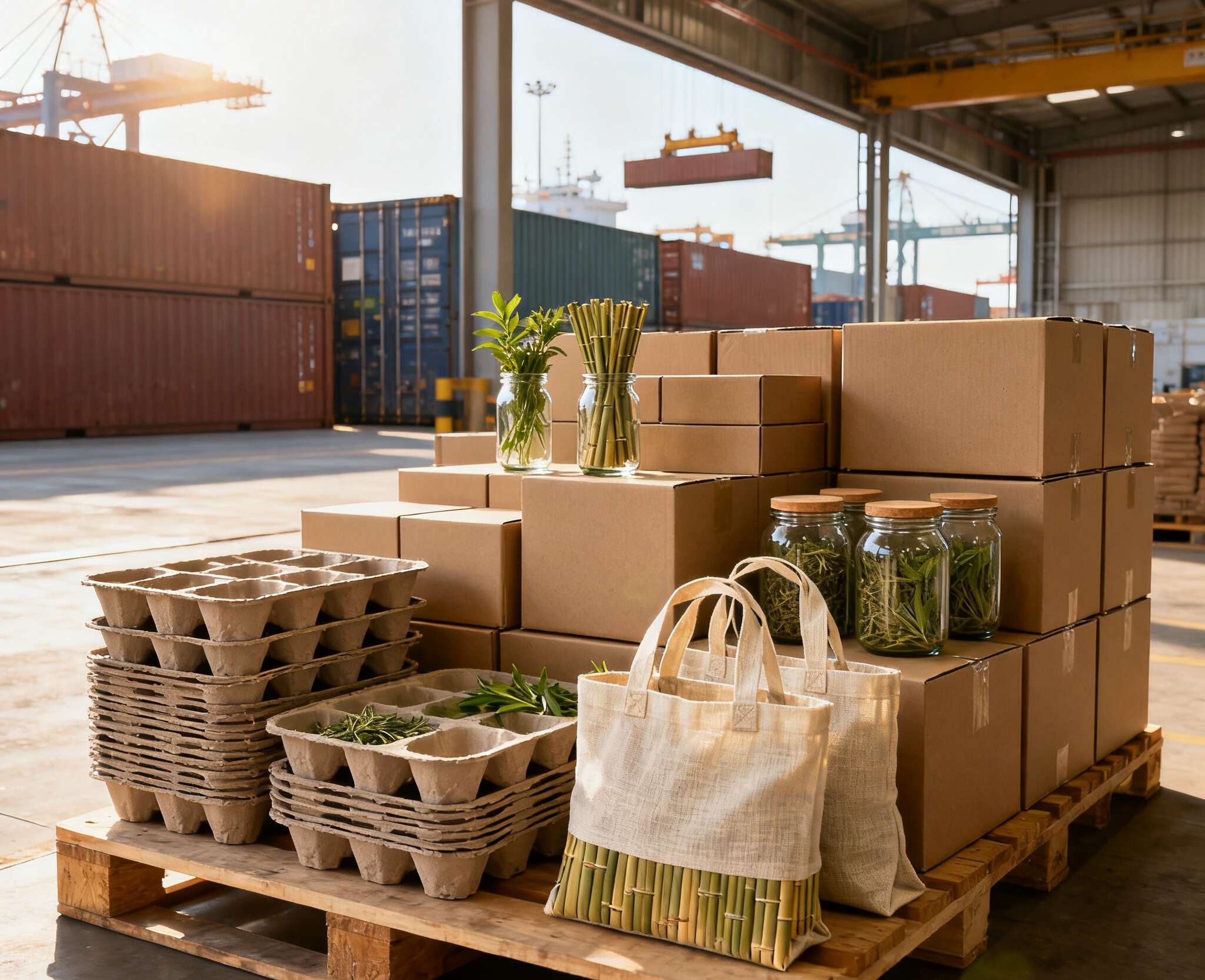 Soluciones de envasado ecológicas para la exportación de hierbas 3