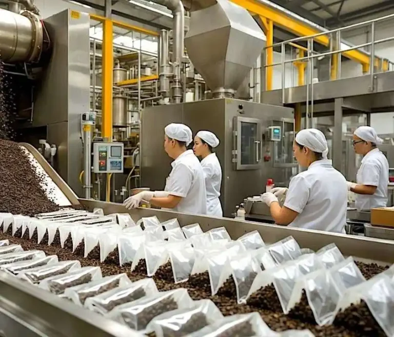 Od plasterków ziół po torebki herbaty - kompletny podział procesu produkcyjnego 4 2