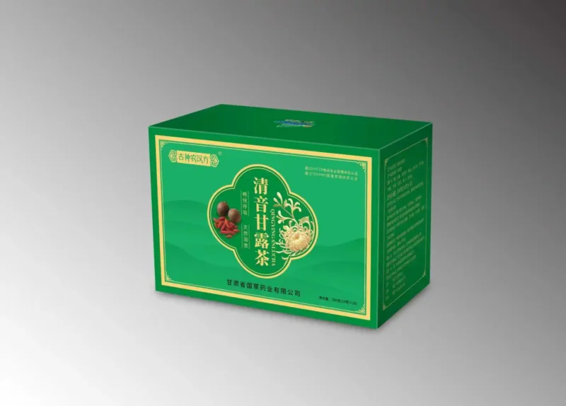 Qingyin Ganlu Tea Bolsitas de té de hierbas chinas Etiqueta privada y fabricación por contrato