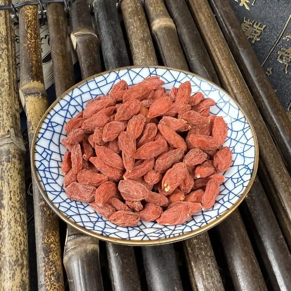 Baies de Goji (Gou Qi Zi) fleur de sucre vs moisissure - comment établir une spécification d'acceptation ?